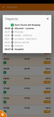 TRAM Alicante android App screenshot 2
